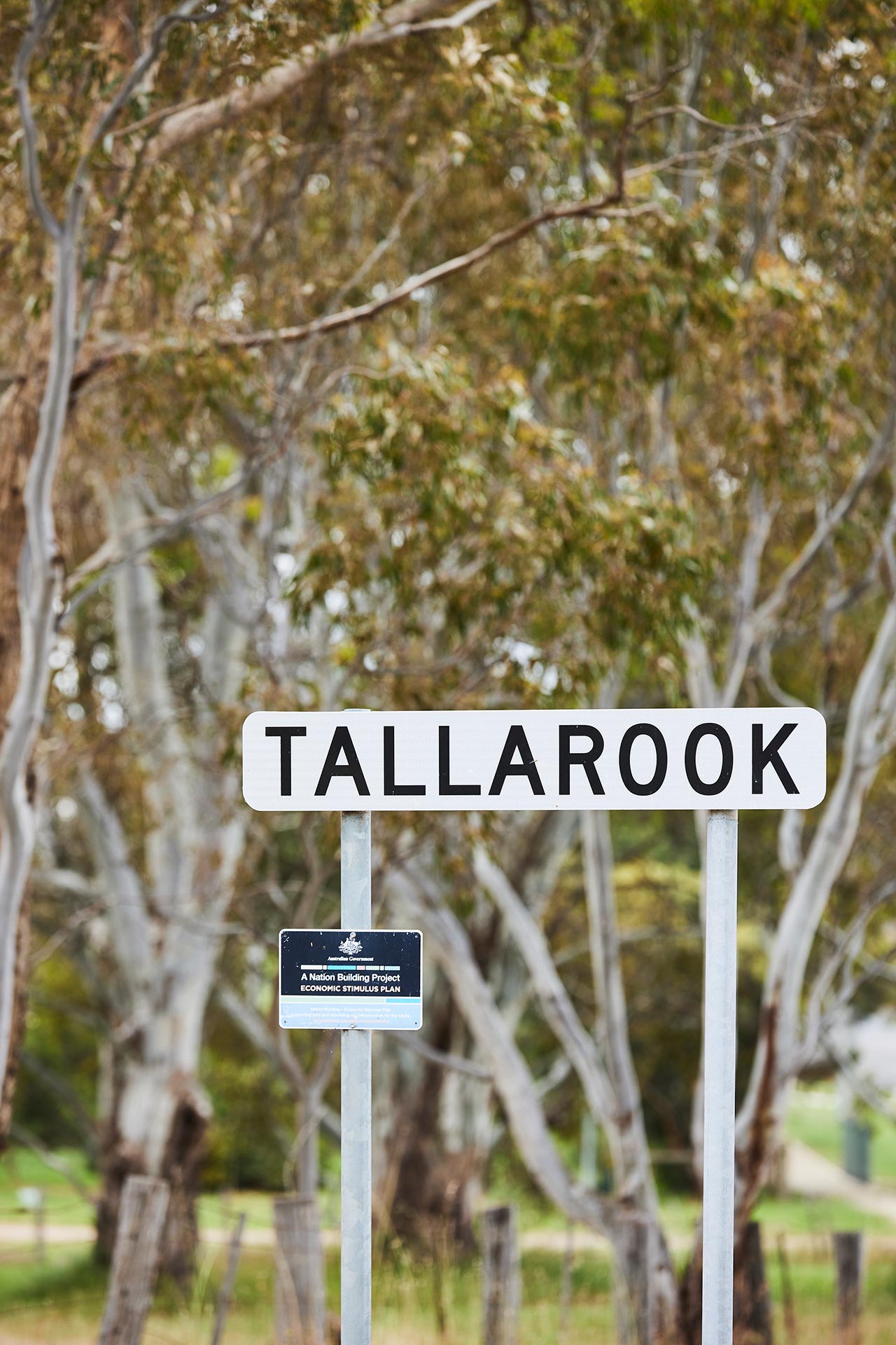 Tallarook Hotel Road Sign